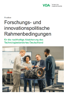 Deckblatt FAT Innovationspolitische Rahmenbedingungen